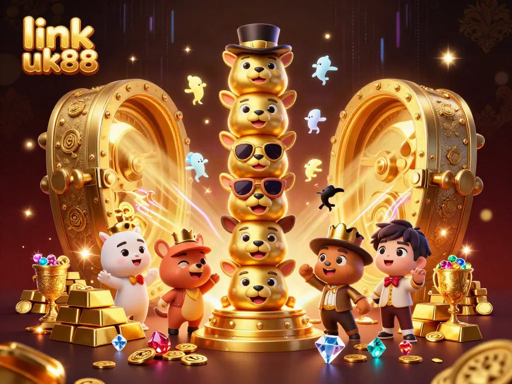 Engage with the exciting world of online gambling at link uk88 with vibrant 3D casino elements.