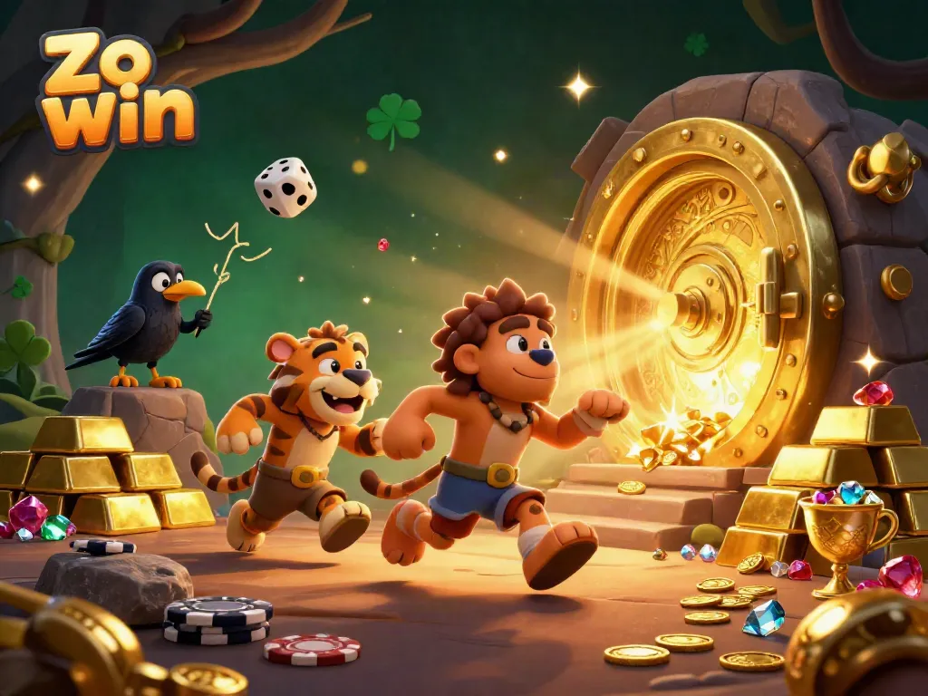 Experience thrilling gameplay at Zo win casino with unique characters and vibrant treasures.