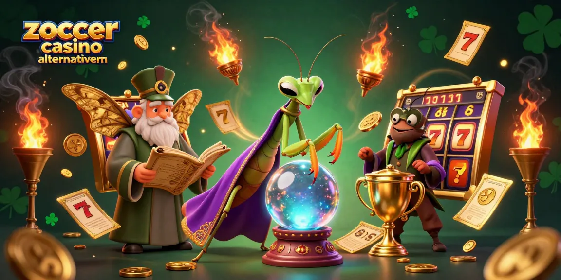 Spielen Sie in der Welt der Zoccer Casino Alternativen mit energiereichen Slot-Reels und fesselnden Charakteren.
